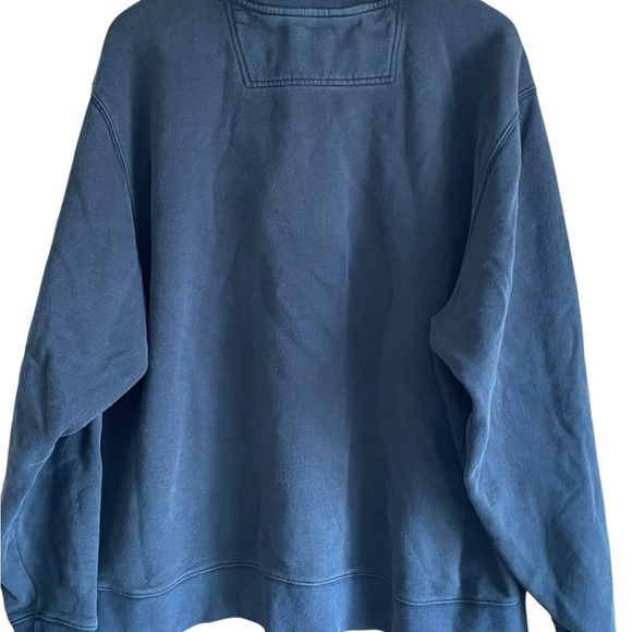 L.L. Bean Men's Dark Blue Crewneck Sweater - Picture 2 of 4